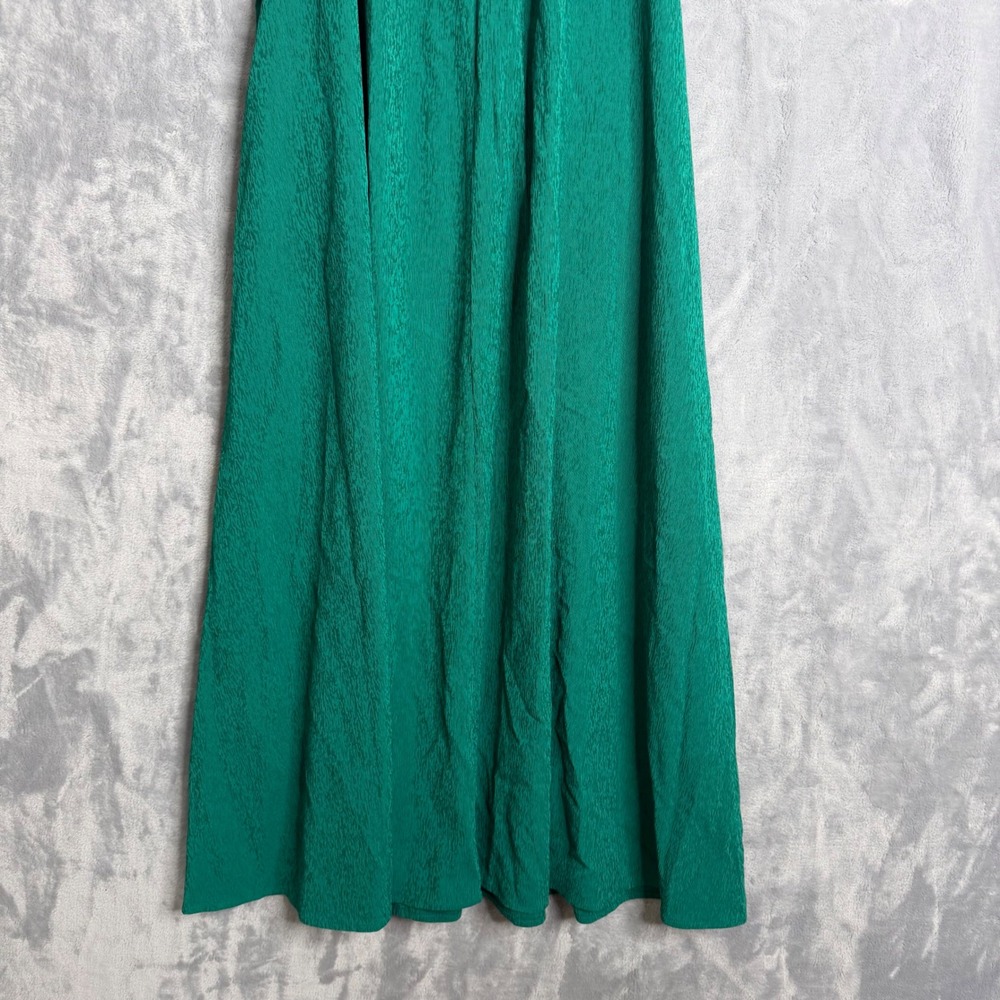 Athleta Echo Sleeveless Midi Dress Womens M Green Athleisure Athletic Pockets - Picture 8 of 11